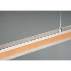 Suspension Trio-Leuchten Deacon LED Brun, 1 lumière