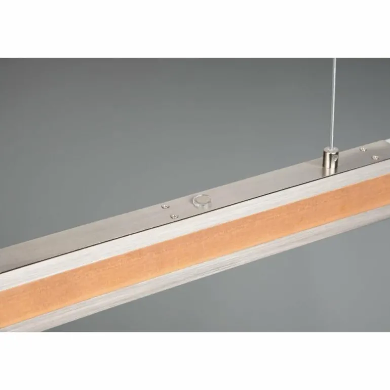 Suspension Trio-Leuchten Deacon LED Brun, 1 lumière