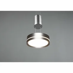 Suspension Trio-Leuchten Franklin LED Nickel mat, 1 lumière