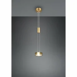 Suspension Trio-Leuchten Franklin LED Laiton, 1 lumière