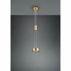 Suspension Trio-Leuchten Franklin LED Laiton, 1 lumière