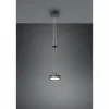 Suspension Trio-Leuchten Franklin LED Anthracite, 1 lumière