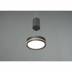 Suspension Trio-Leuchten Franklin LED Anthracite, 1 lumière