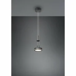 Suspension Trio-Leuchten Franklin LED Anthracite, 1 lumière