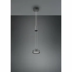 Suspension Trio-Leuchten Franklin LED Anthracite, 1 lumière