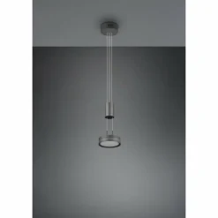 Suspension Trio-Leuchten Franklin LED Anthracite, 1 lumière