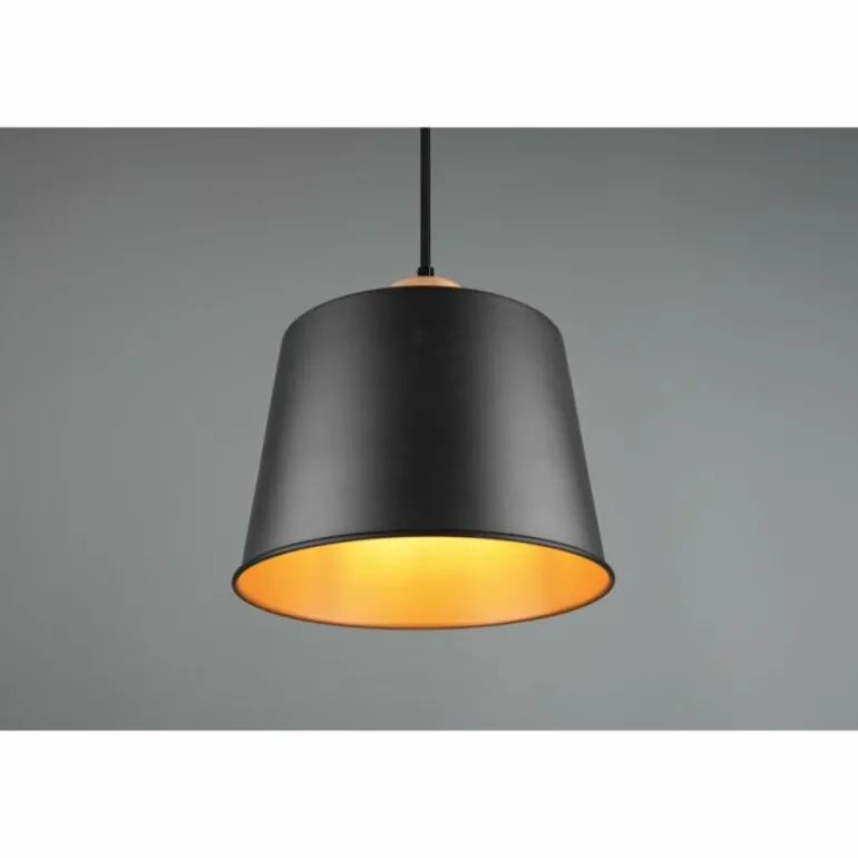 Suspension Trio-Leuchten Harris Noir, 4 lumières