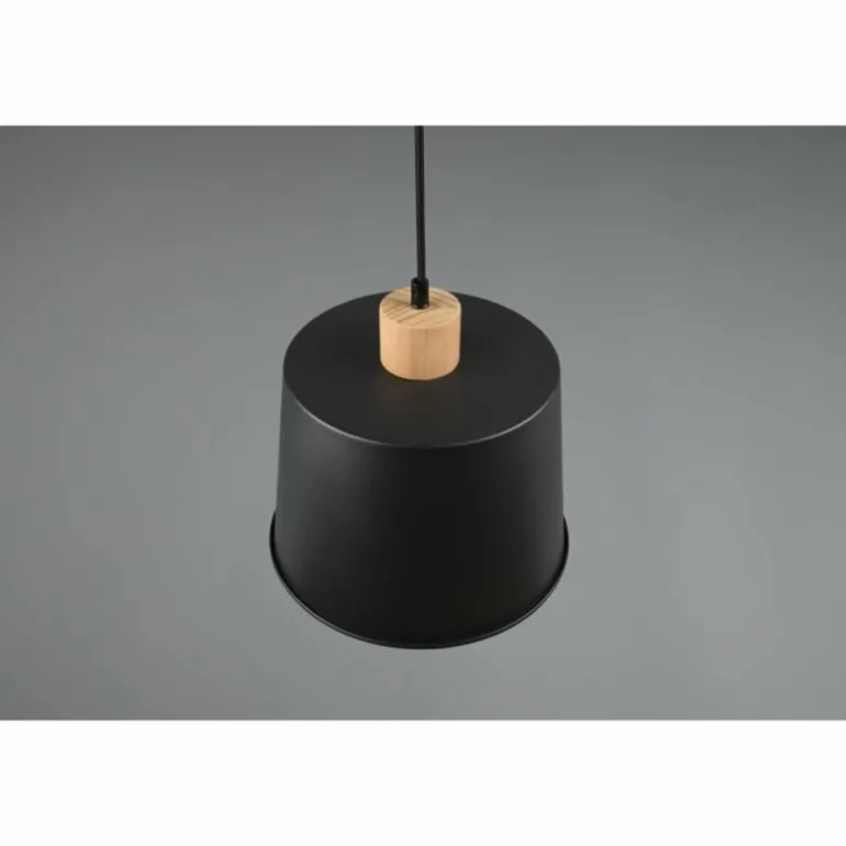 Suspension Trio-Leuchten Harris Noir, 4 lumières