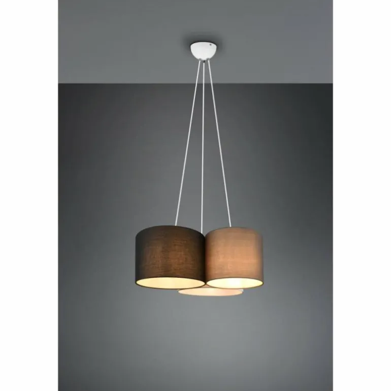 Suspension Trio-Leuchten Hotel Blanc, 3 lumières