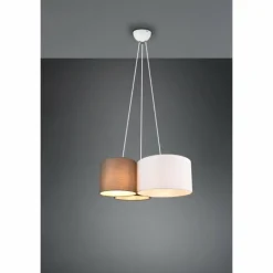 Suspension Trio-Leuchten Hotel Blanc, 3 lumières