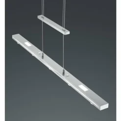 Suspension Trio-Leuchten Lacal LED Nickel mat, 7 lumières