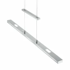Suspension Trio-Leuchten Lacal LED Nickel mat, 7 lumières