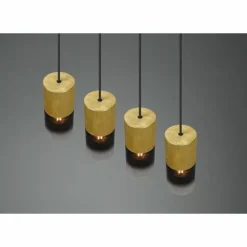 Suspension Trio-Leuchten Robin Laiton, 4 lumières