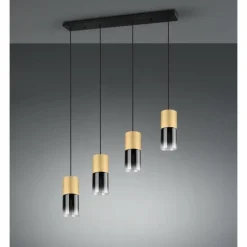 Suspension Trio-Leuchten Robin Laiton, 4 lumières