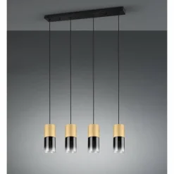 Suspension Trio-Leuchten Robin Laiton, 4 lumières