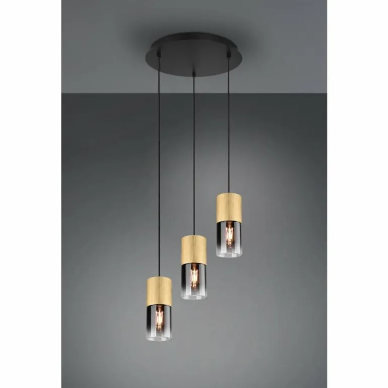 Suspension Trio-Leuchten Robin Laiton, 1 lumière