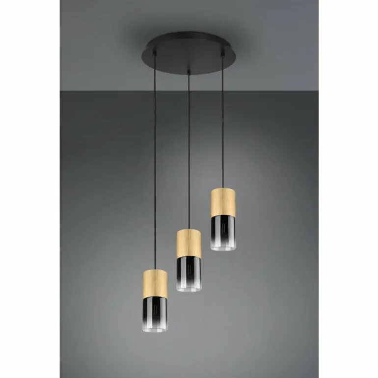 Suspension Trio-Leuchten Robin Laiton, 1 lumière