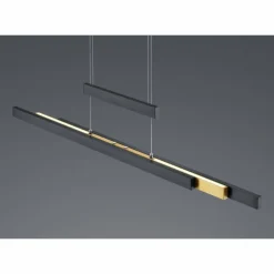 Suspension Trio-Leuchten Trajan LED Noir, 1 lumière