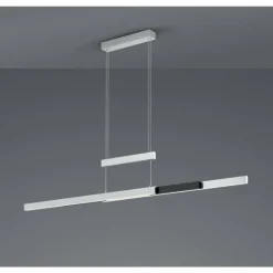 Suspension Trio-Leuchten Trajan LED Aluminium, 1 lumière