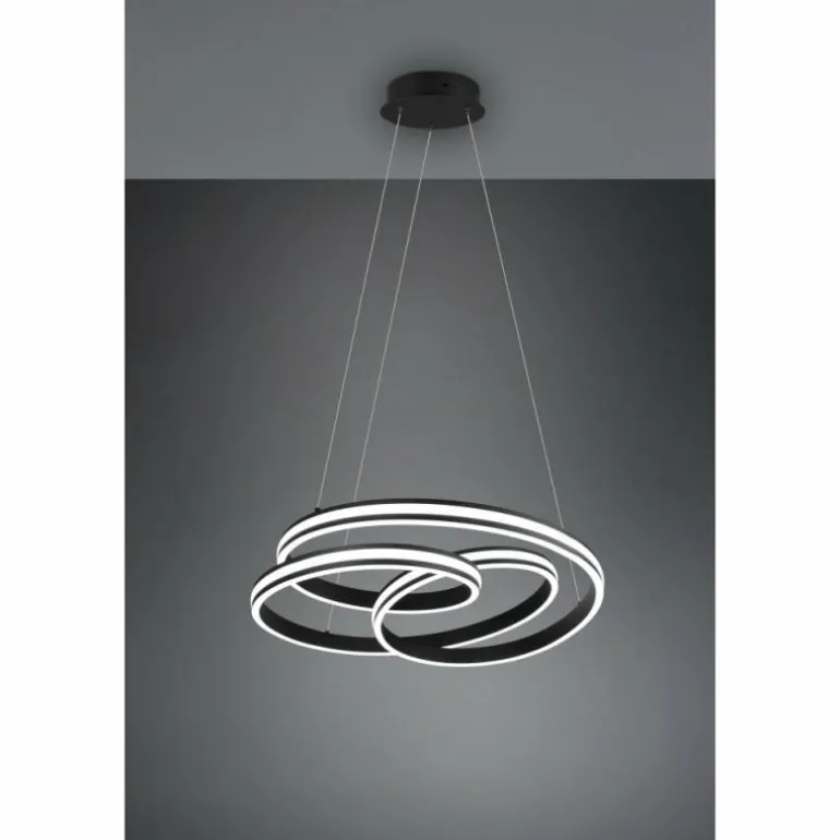 Suspension Trio-Leuchten Yara LED Noir, 1 lumière