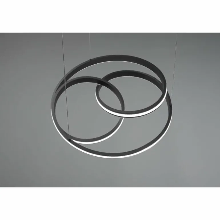 Suspension Trio-Leuchten Yara LED Noir, 1 lumière