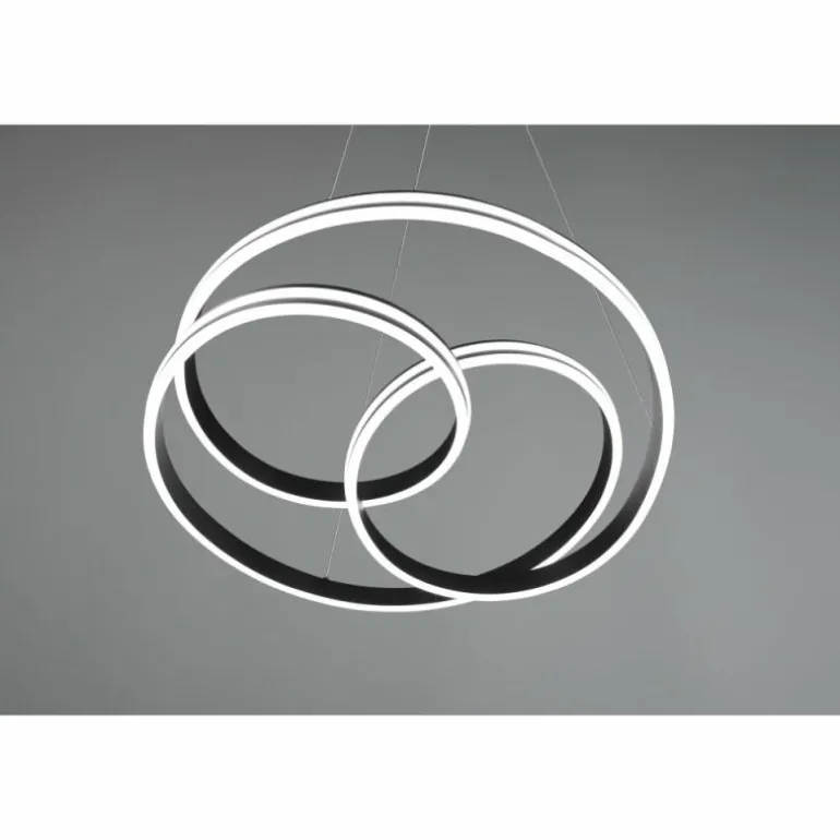 Suspension Trio-Leuchten Yara LED Noir, 1 lumière