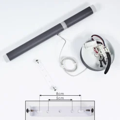 Suspension Térou LED Anthracite, 1 lumière