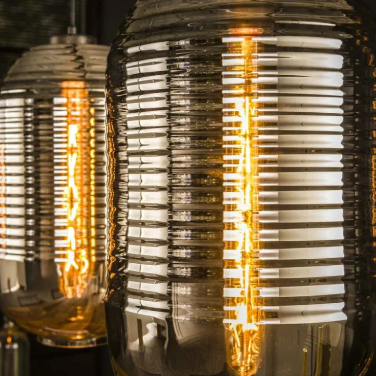 Suspension Tub Anthracite, 3 lumières