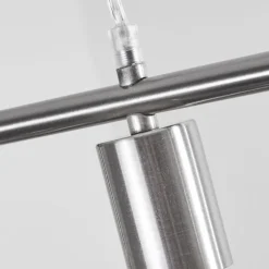 Suspension Tulla Nickel mat, 7 lumières