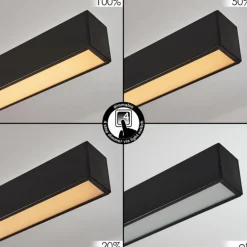 Suspension Tumbila LED Noir, 1 lumière