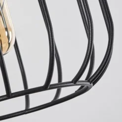 Suspension Turkhauta Noir, 6 lumières