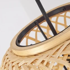 Suspension Uguay Noir, 3 lumières