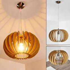 Suspension Valkom Nickel mat, 1 lumière