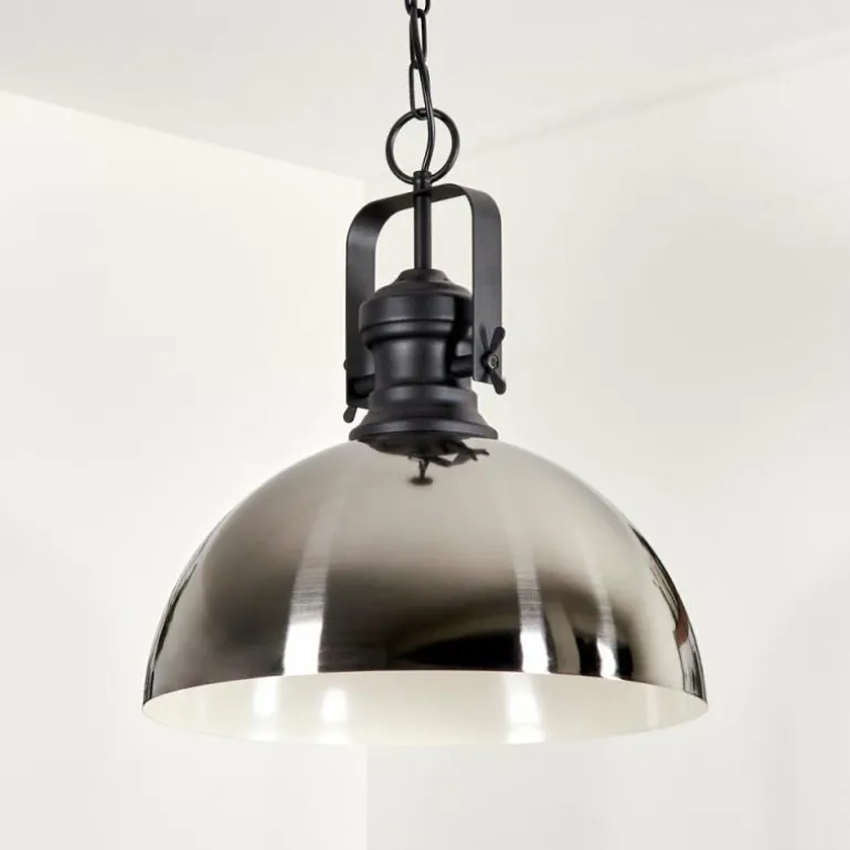Suspension Vassen Noir, 1 lumière
