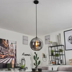 Suspension Veikkaala Noir, 1 lumière