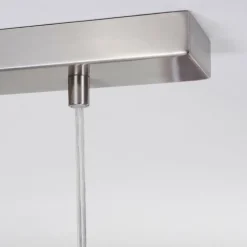 Suspension Ventimiglia Nickel mat, 4 lumières