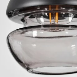 Suspension Ventosa Noir, 9 lumières