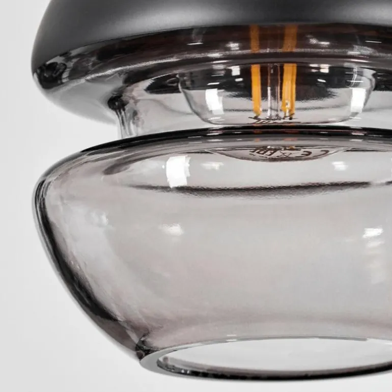 Suspension Ventosa Noir, 9 lumières