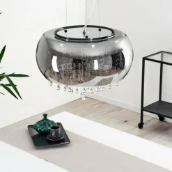 Suspension Ventspils Chrome, 1 lumière