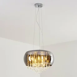 Suspension Ventspils Chrome, 1 lumière