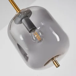 Suspension Verbania Laiton, 3 lumières