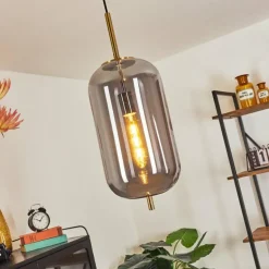 Suspension Verbania Laiton, 1 lumière