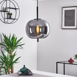 Suspension Verbania Noir, 1 lumière