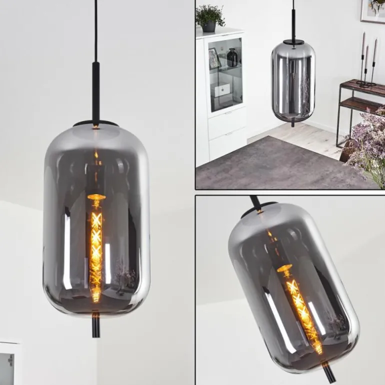 Suspension Verbania Noir, 1 lumière