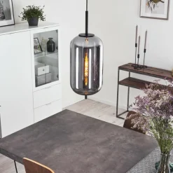 Suspension Verbania Noir, 1 lumière