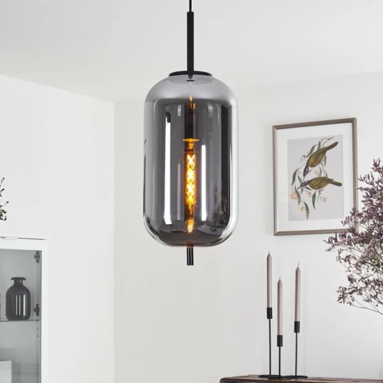 Suspension Verbania Noir, 1 lumière