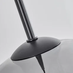 Suspension Verre 15 cm, 20 cm, 25 cm Koyoto Chrome, Clair, Fumé, 3 lumières