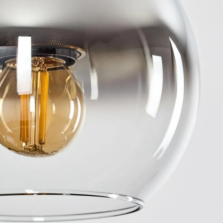 Suspension Verre 15 cm Koyoto Vieux laiton, 1 lumière