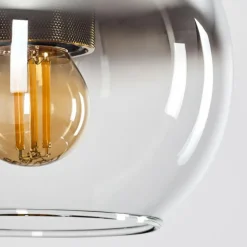 Suspension Verre 15 cm Koyoto Vieux laiton, 1 lumière