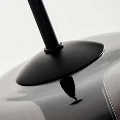 Suspension Verre 15 cm Lauden Clair, Fumé, 3 lumières